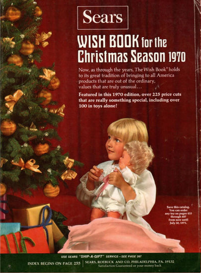 Picture of 1970 Sears Christmas Book (digital download)