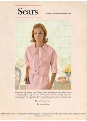 Picture of 1965 Sears Spring Summer Catalog (digital download)