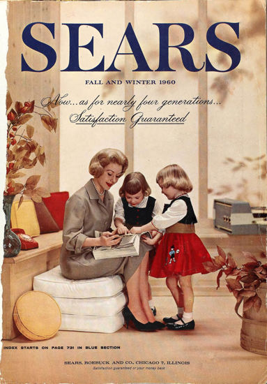 Picture of 1960 Sears Fall Winter Catalog (digital download)