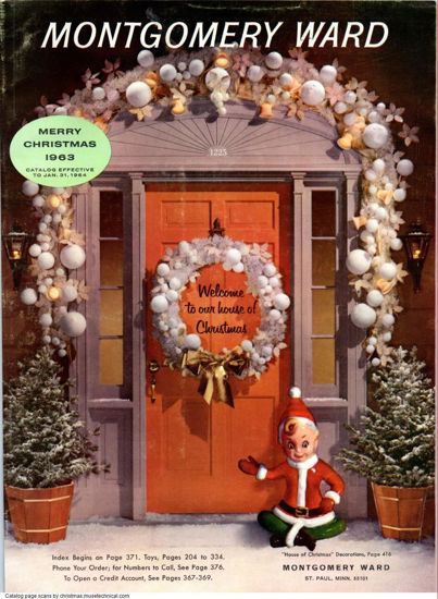 Picture of 1963 Montgomery Ward Christmas Book (digital download)