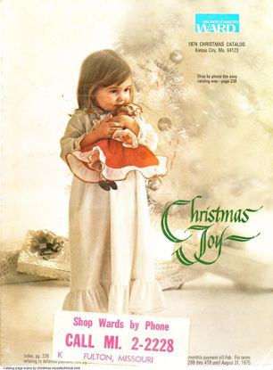 Picture of 1974 Montgomery Ward Christmas Book (digital download)
