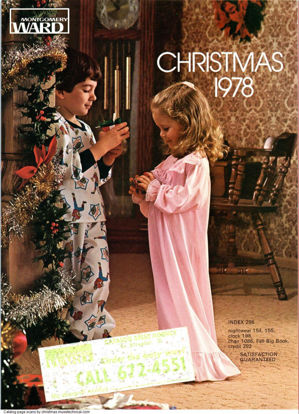 Picture of 1978 Montgomery Ward Christmas Book (digital download)