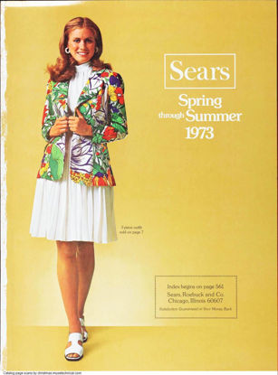 Picture of 1973 Sears Spring Summer Catalog (digital download)