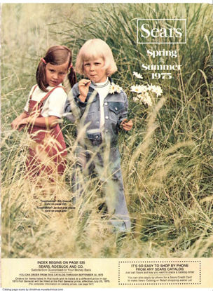 Picture of 1975 Sears Spring Summer Catalog (digital download)