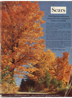 Picture of 1971 Sears Fall Winter Catalog (digital download)