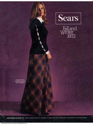 Picture of 1972 Sears Fall Winter Catalog (digital download)