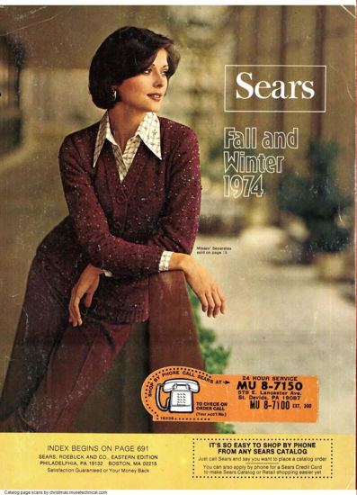 Picture of 1974 Sears Fall Winter Catalog (digital download)