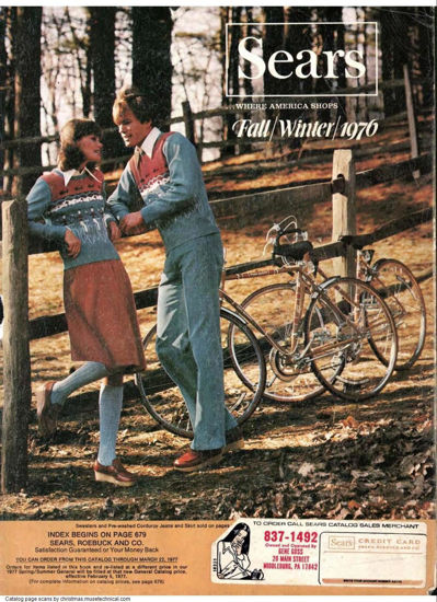 Picture of 1976 Sears Fall Winter Catalog (digital download)