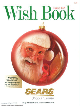 Picture of 1998 Sears Christmas Book (digital download)