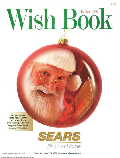 Picture of 1998 Sears Christmas Book (digital download)