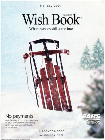 Picture of 2001 Sears Christmas Book (digital download)