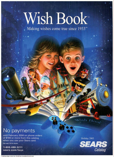 Picture of 2003 Sears Christmas Book (digital download)
